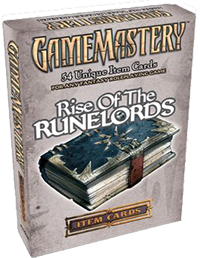 [PZO5006] GameMastery Item Cards Rise of the Runelords Deck